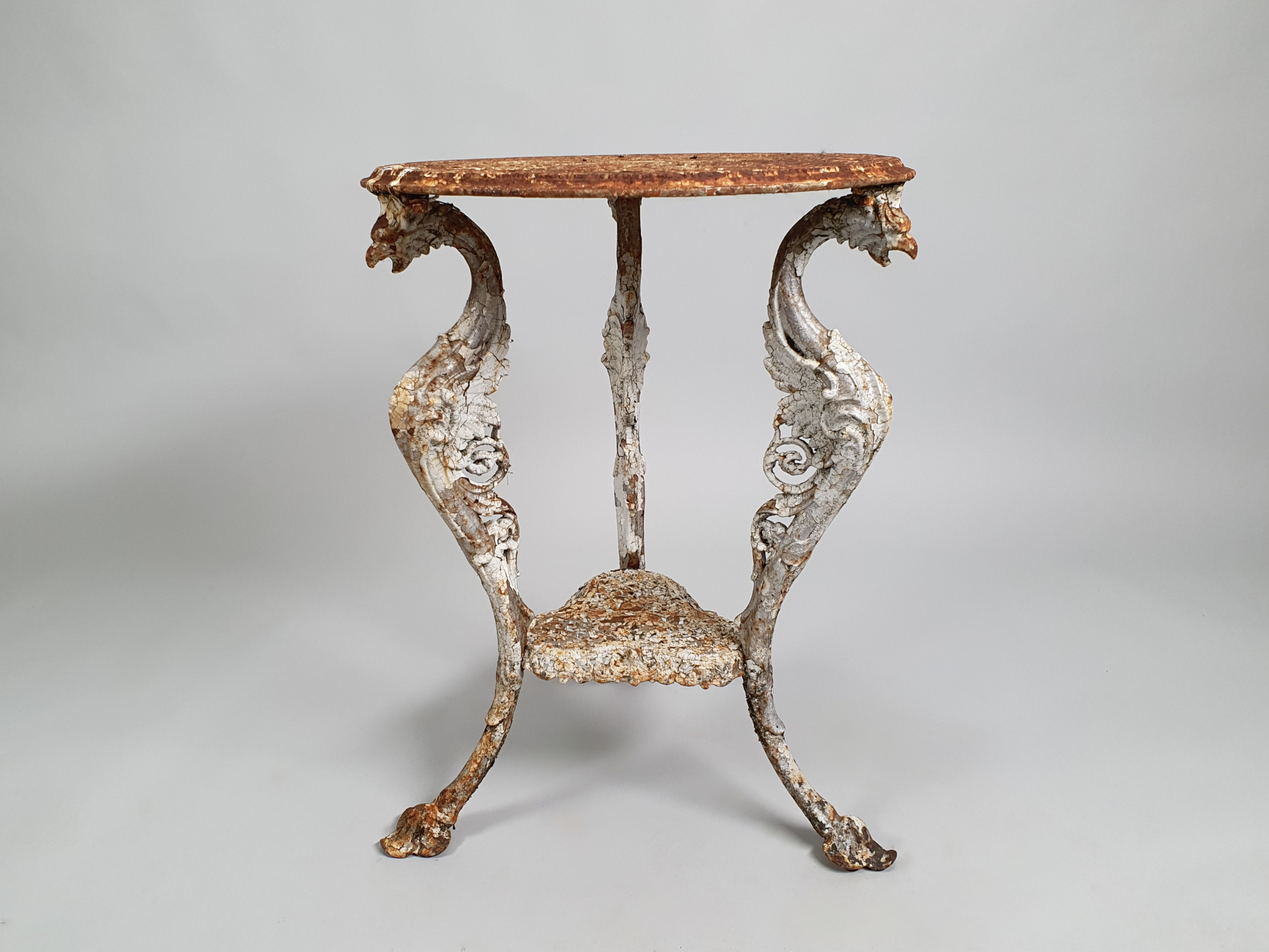 Coalbrookdale cast iron antique garden Table
