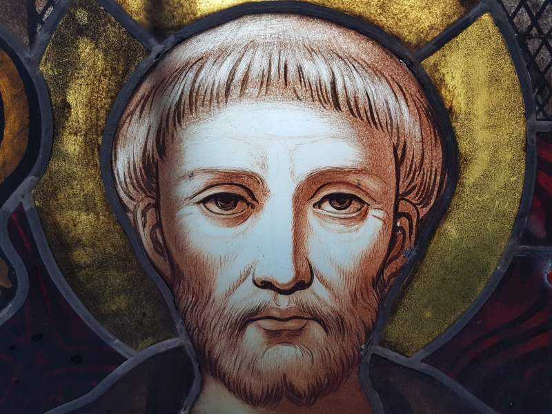 Stained Glass Panel