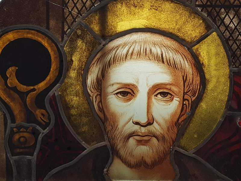 Stained Glass Panel