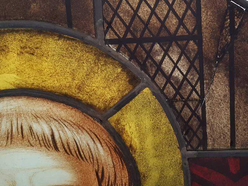 Stained Glass Panel