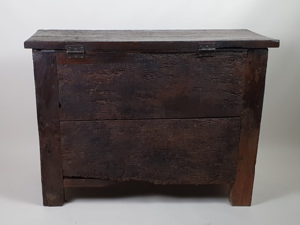 18th century French rustic oak Coffer