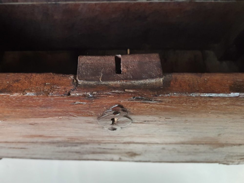 18th century French rustic oak Coffer