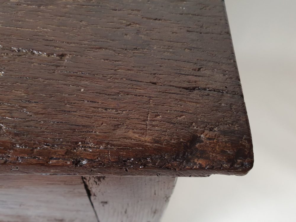 18th century French rustic oak Coffer