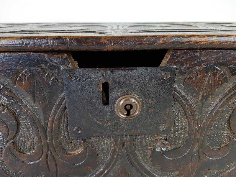 18th century oak Bible Box