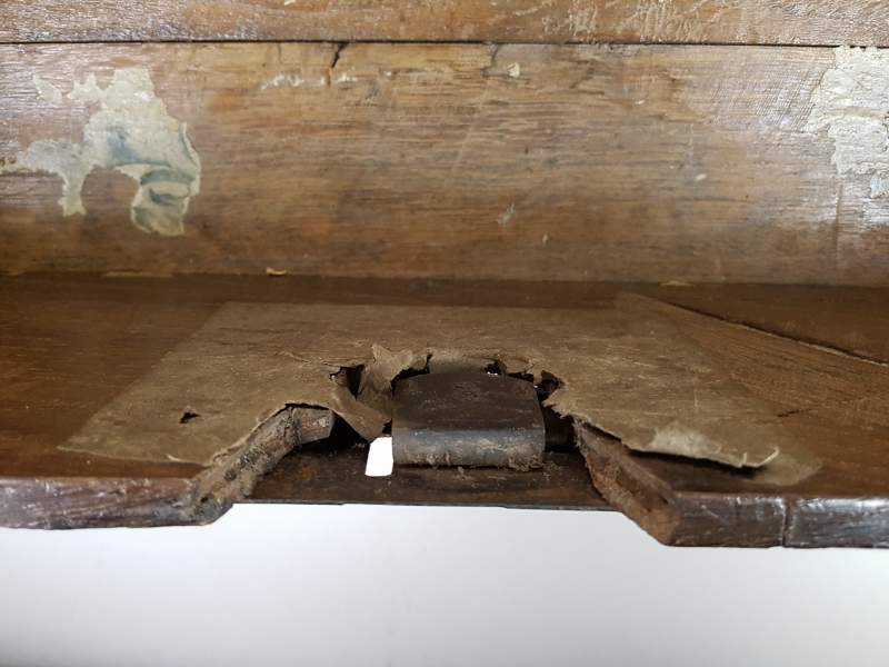 18th century oak Bible Box