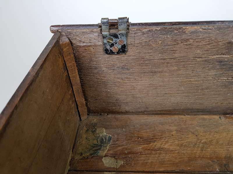 18th century oak Bible Box