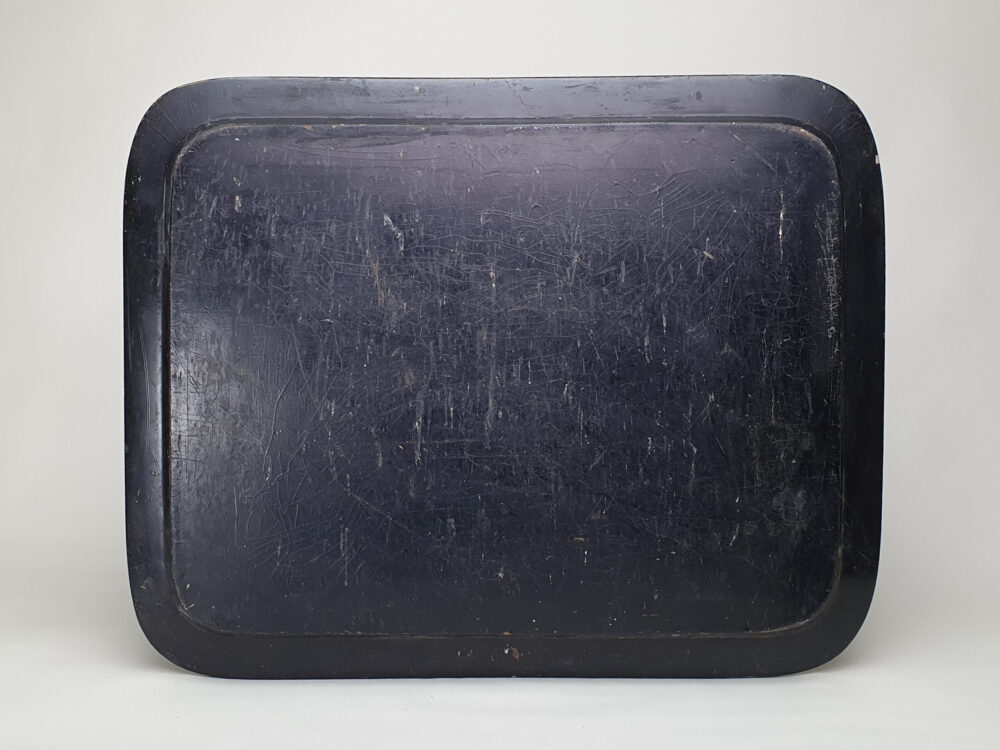 19th century Georgian decorative antique papier-mâché Tray