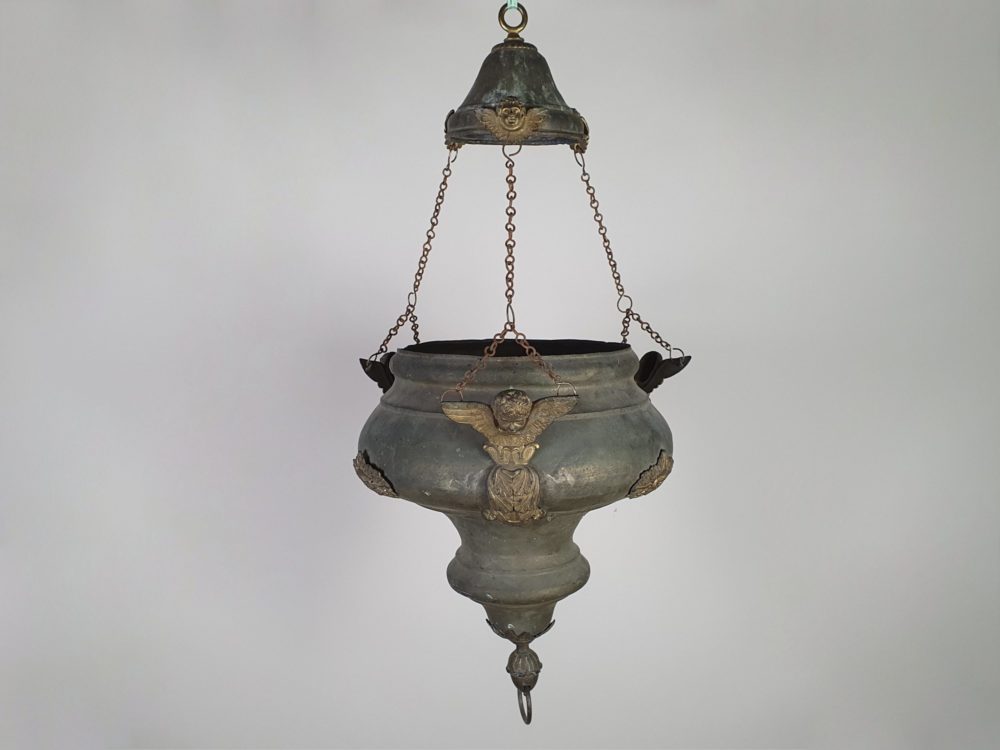 19th century Copper Church Altar Decoration