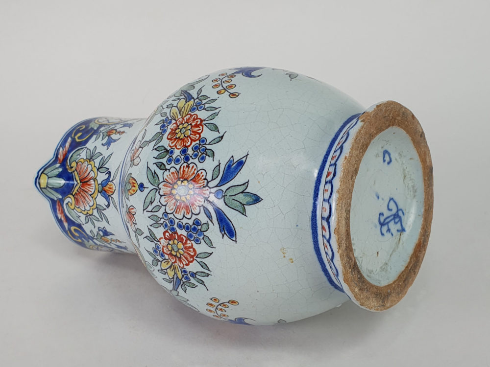 19th century antique French faience Jug