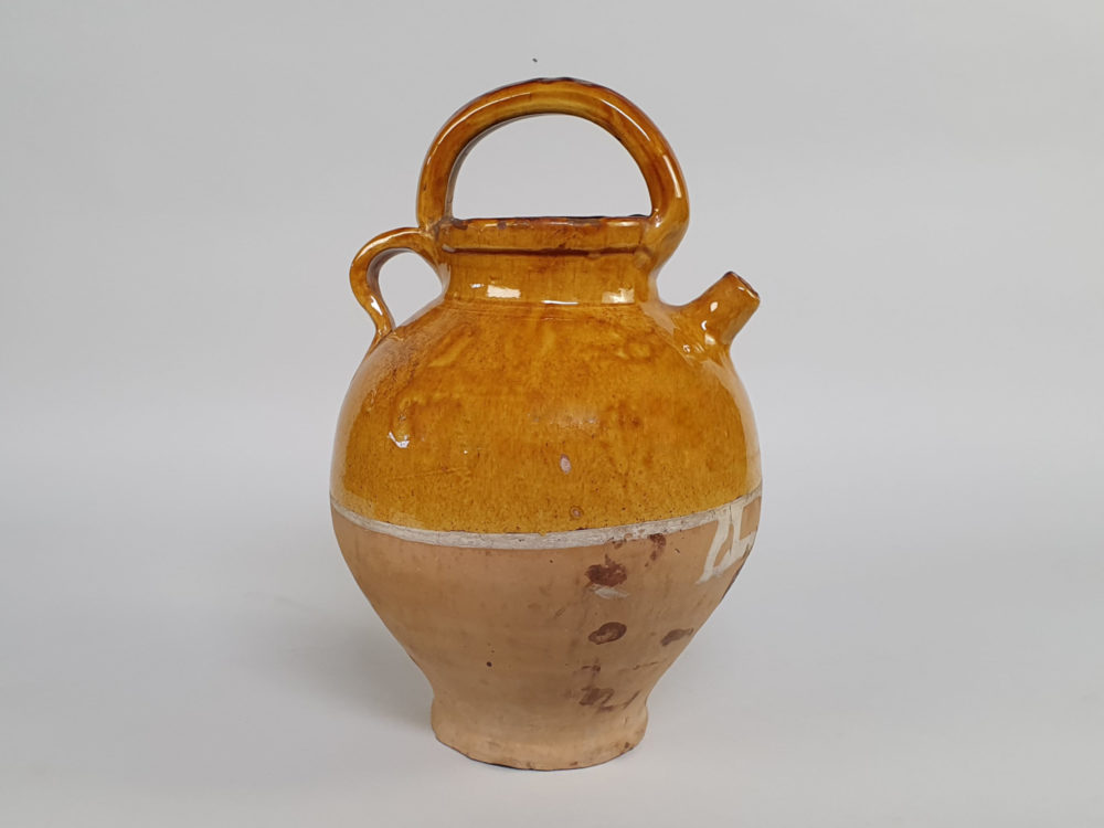 19th century antique decorative Cruche Confit Pot