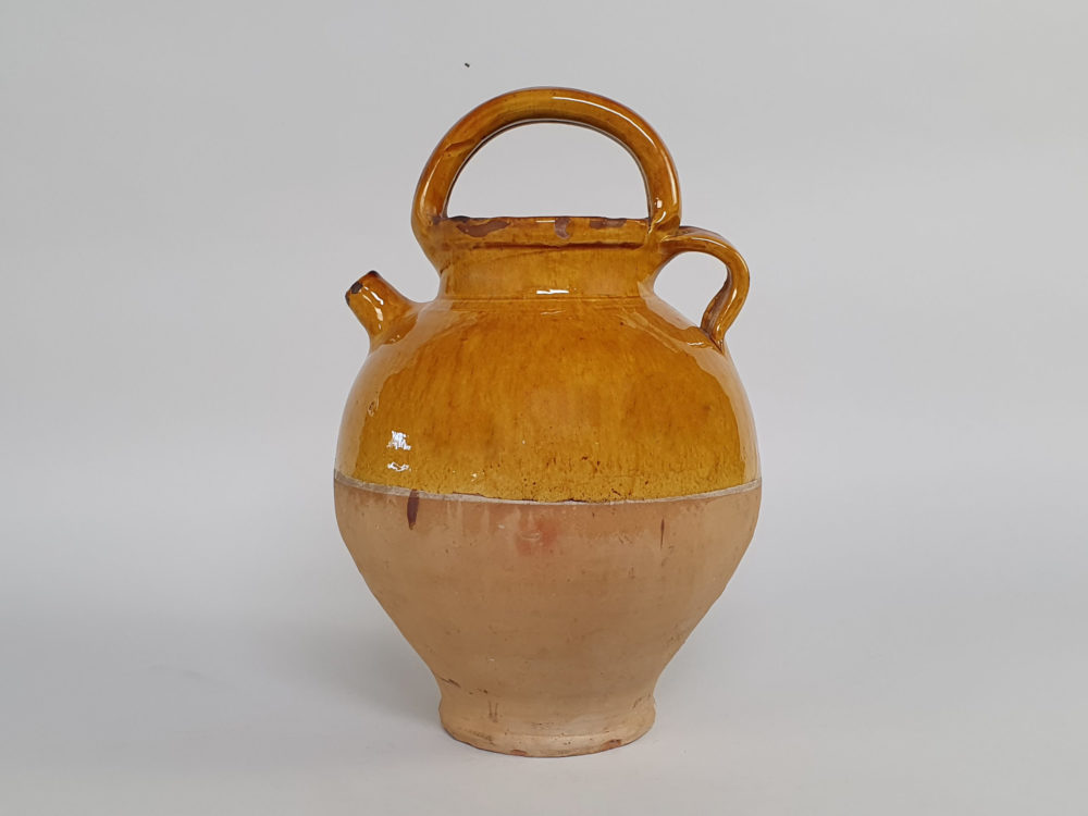 19th century antique decorative Cruche Confit Pot