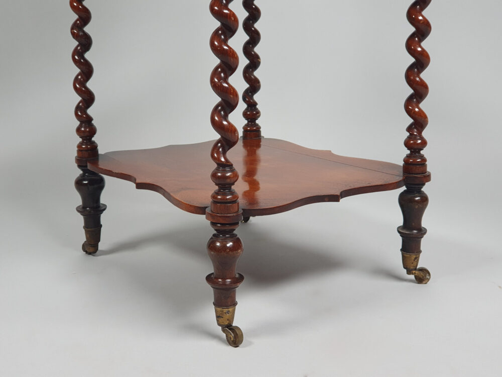 19th century antique mahogany Étagère or What Not