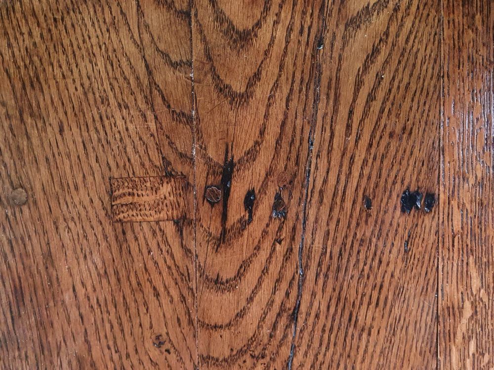 19th century antique oak gate leg Table