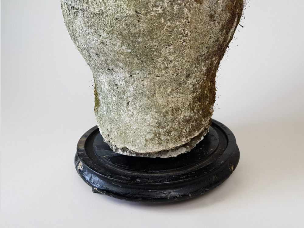 19th century antique plaster Head of a Roman Centurion