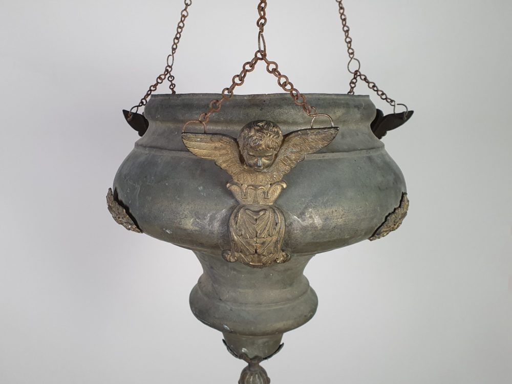 19th century Copper Church Altar Decoration