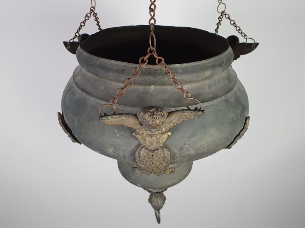 19th century Copper Church Altar Decoration