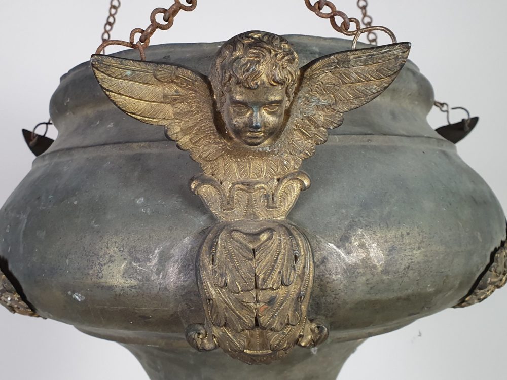 19th century Copper Church Altar Decoration