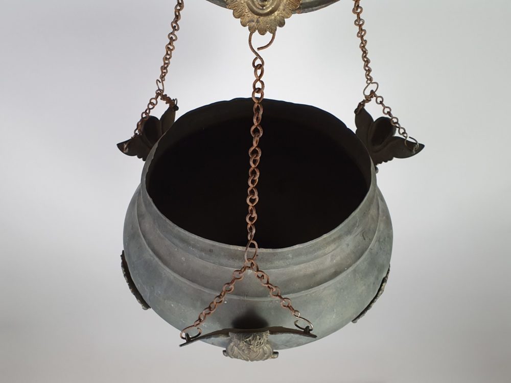 19th century Copper Church Altar Decoration
