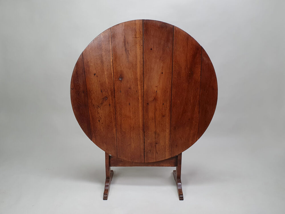 19th century wine tasting Vendage or Vgneron antique Table