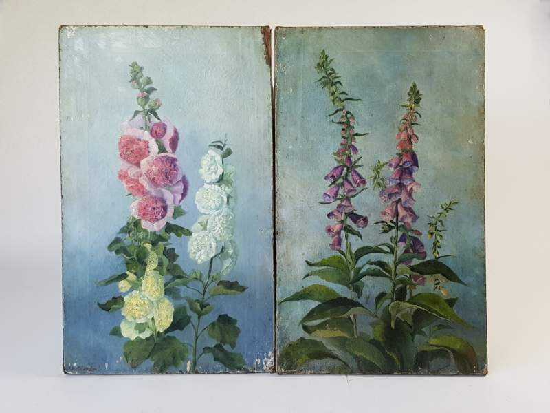 Pair of Still Life Florals
