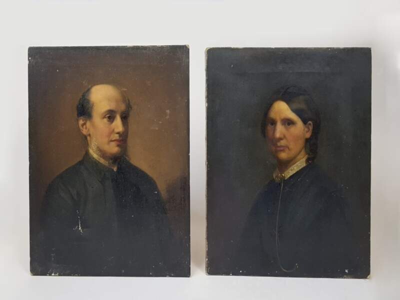 Husband and Wife Portraits -