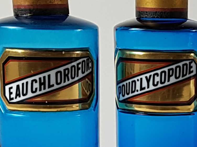 Set of Apothecary Bottles