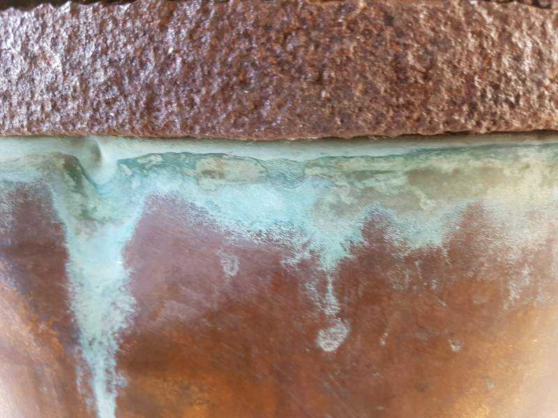 Copper Log Basket