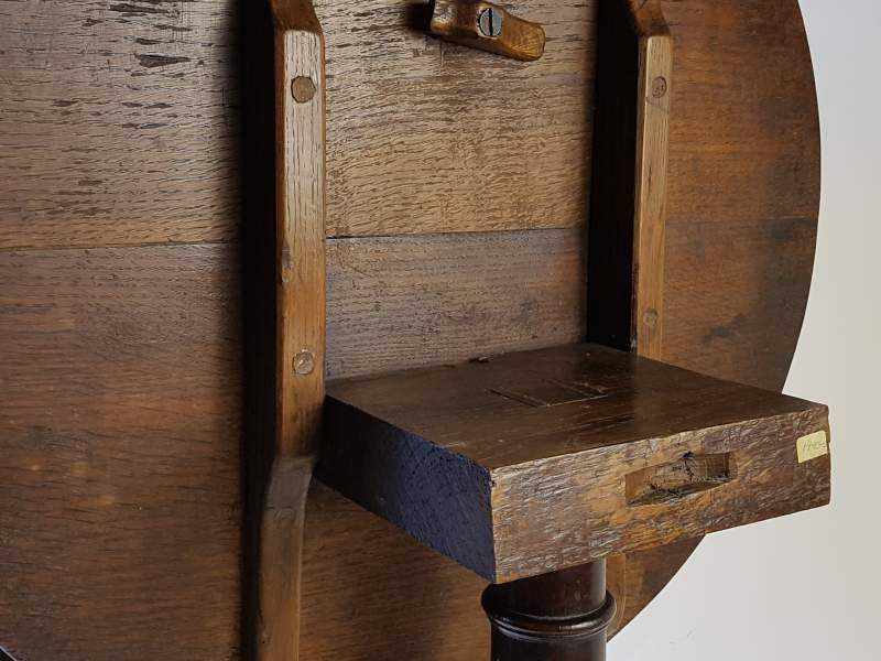 Georgian oak Tilt Top Table