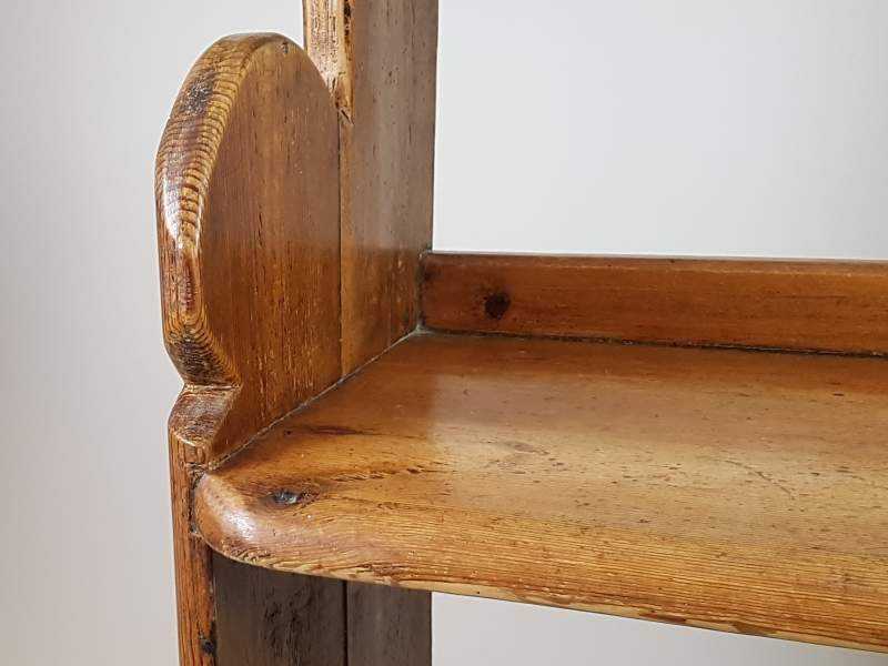 Small Victorian Oak Pew