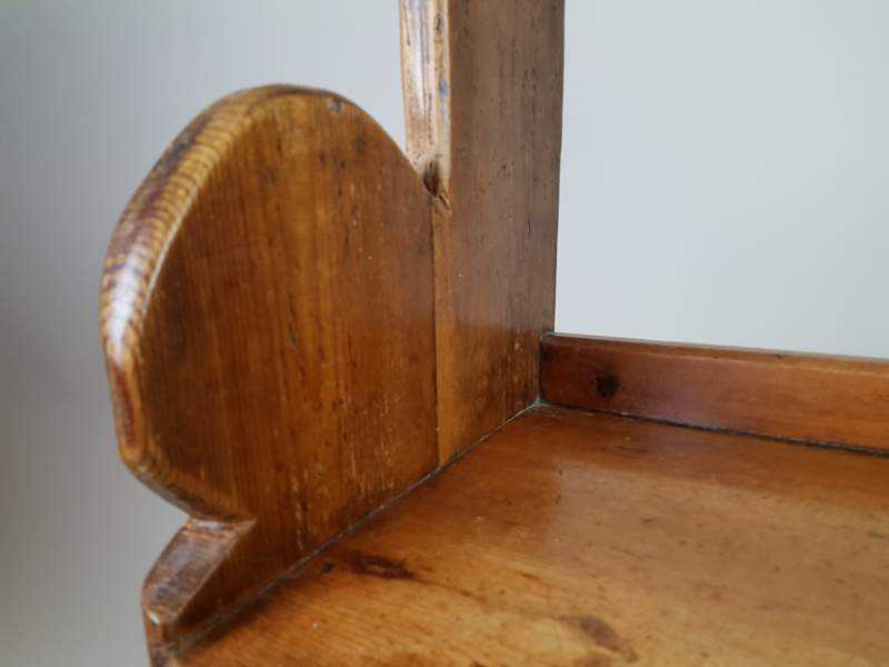 Small Victorian Oak Pew