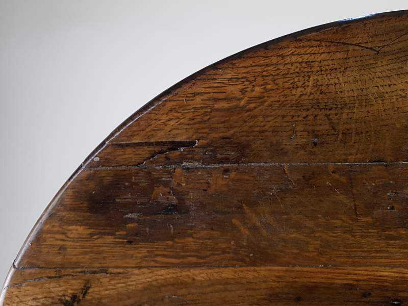 Georgian oak Tilt Top Table