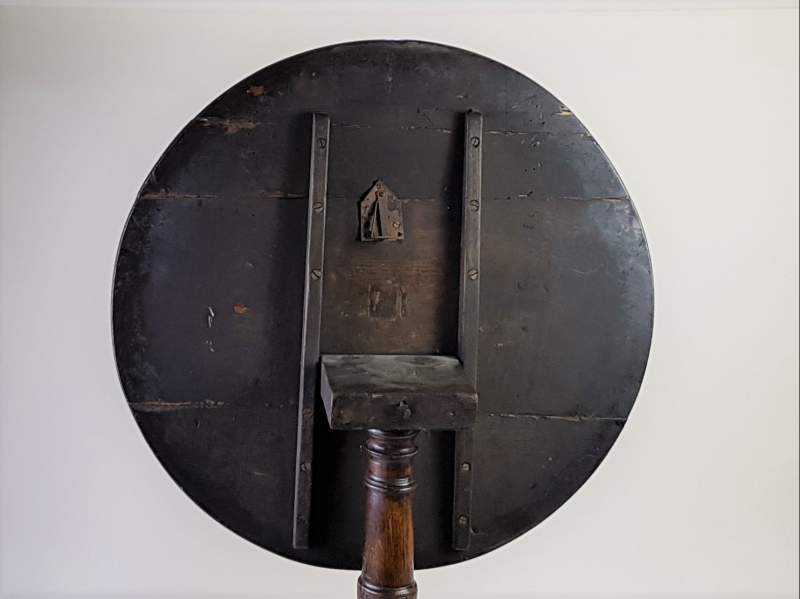Georgian oak Tilt Top Table