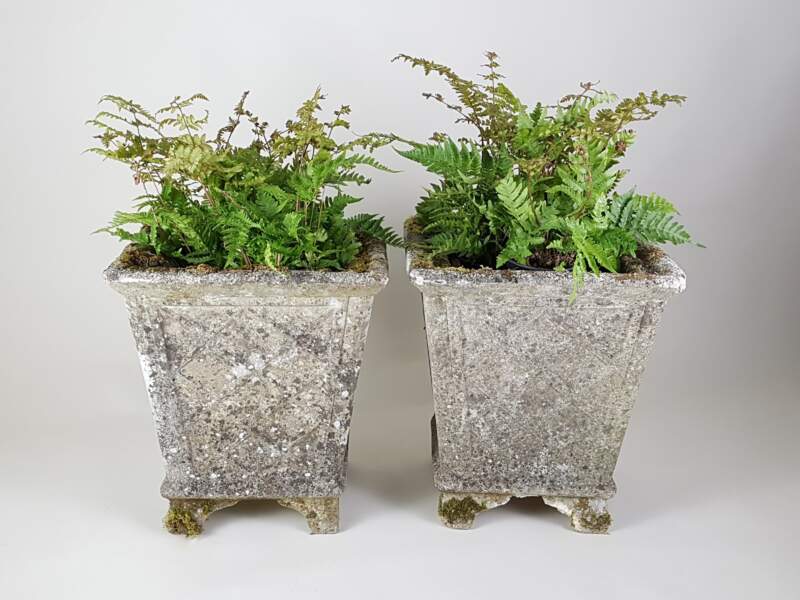 Pair of Stone Planters