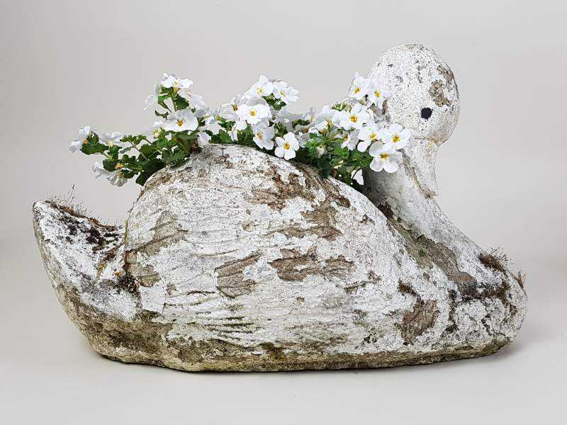 Swan Planter