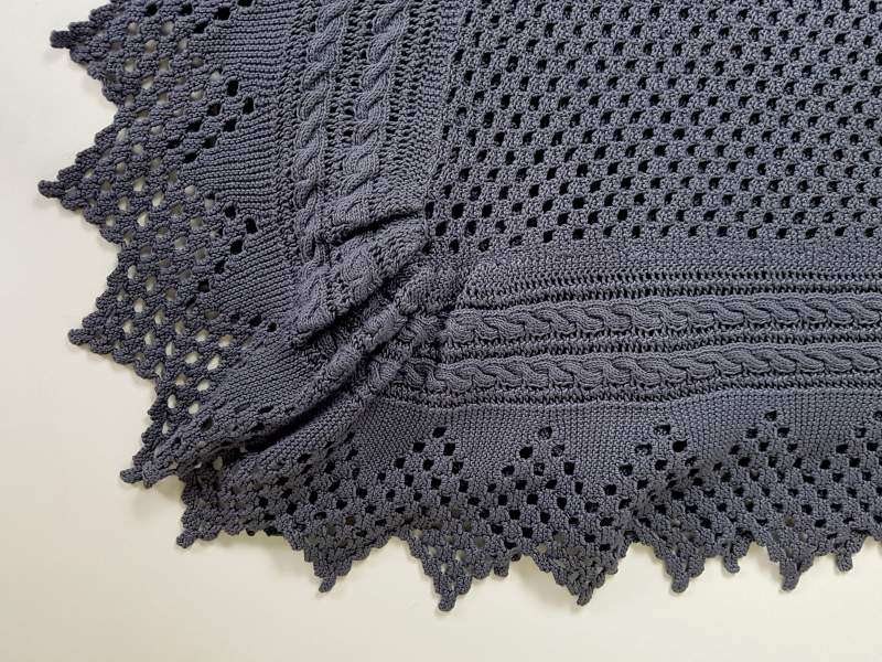 Bed Cover ~ Cotton, Crochet