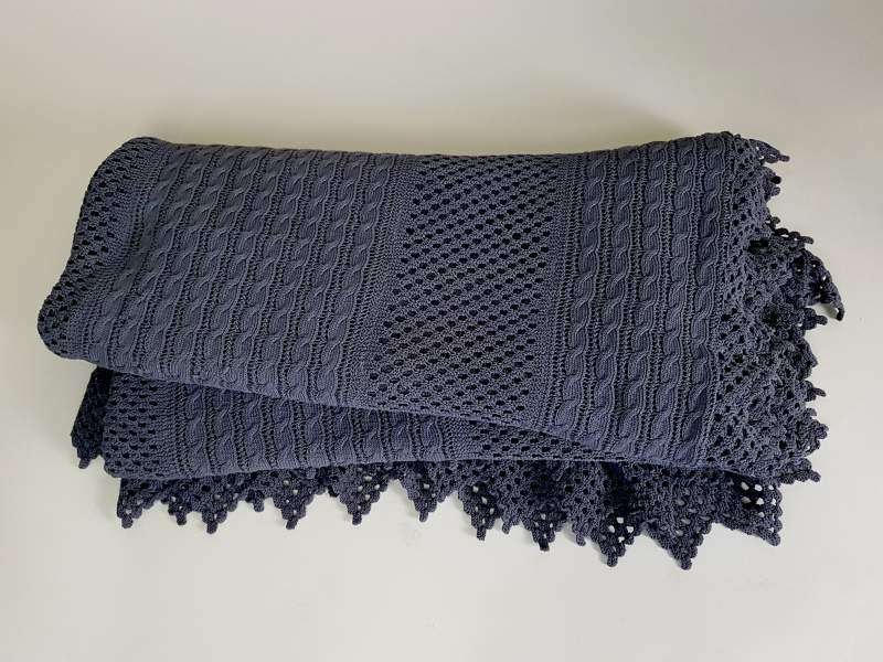 Bed Cover ~ Cotton, Crochet