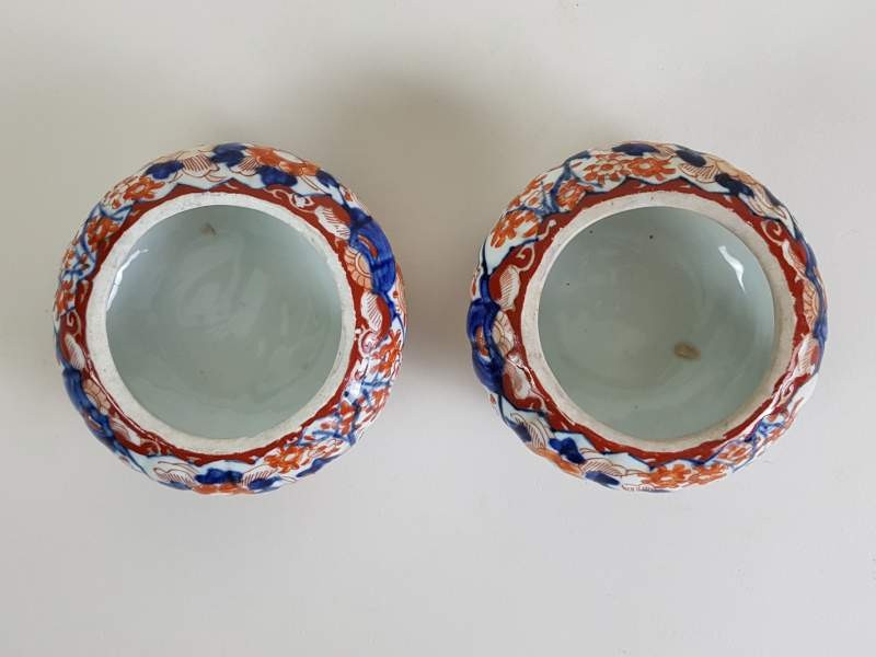 Pair of Imari Bowls