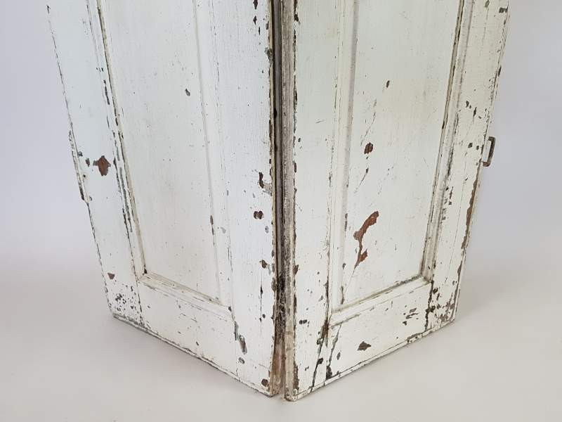Pair of cream French panelled Shutters