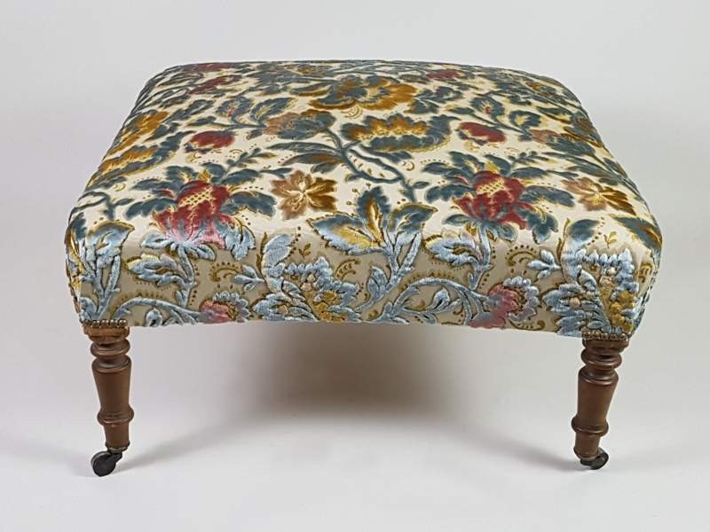 Arm Chair and Foot Stool
