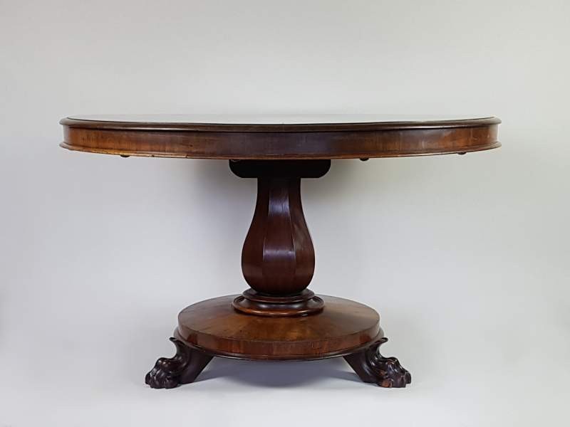 Large mahogany Victorian Tilt Top Table