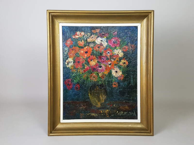 Impasto Floral Still Life 
