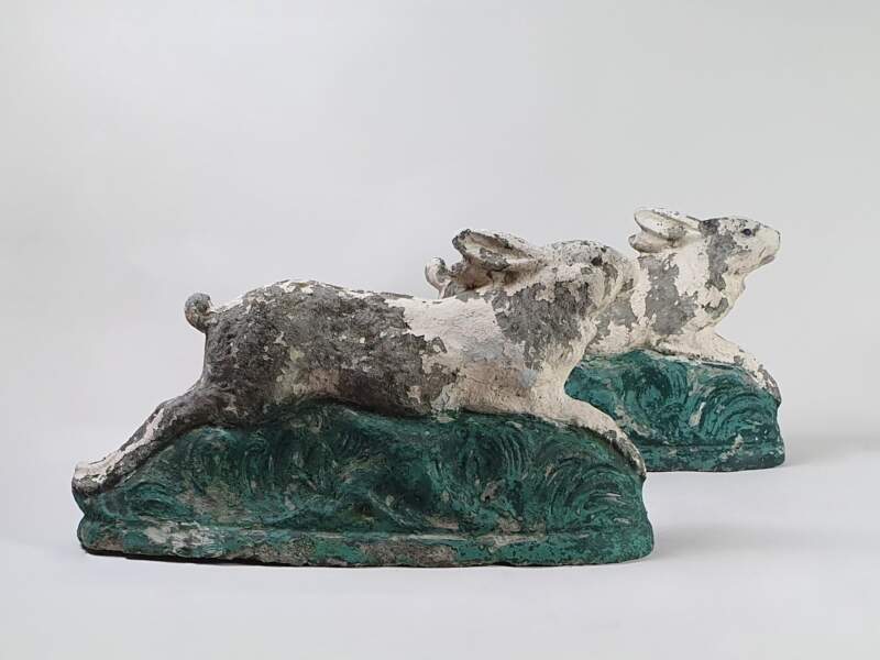 Pair of Garden Hares