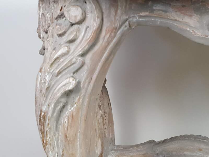 Italian 19th century marble topped Console Table