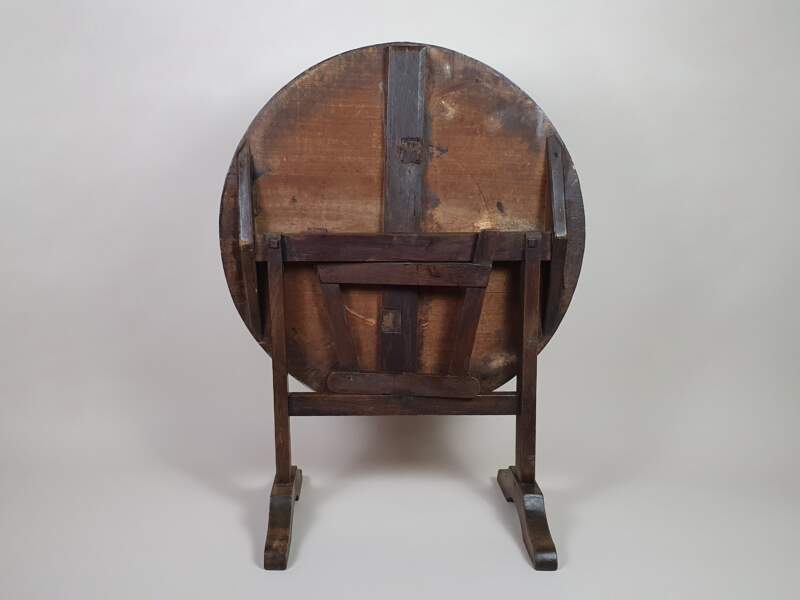 French oak Vendage or Wine Tasting Table