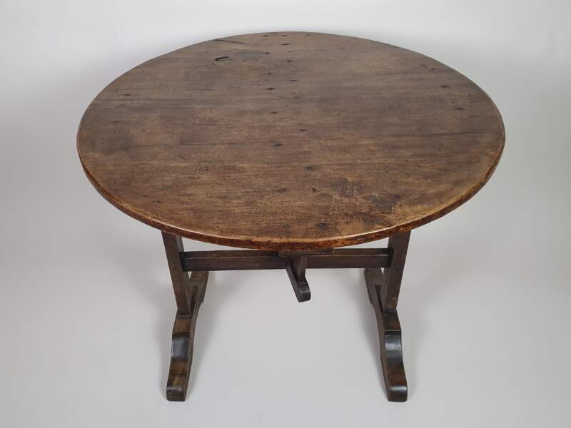 French oak Vendage or Wine Tasting Table