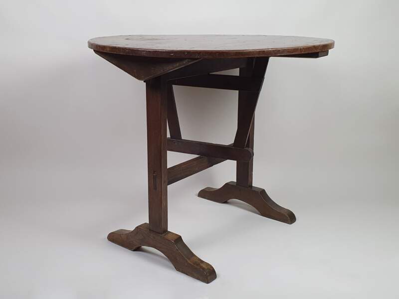 French oak Vendage or Wine Tasting Table