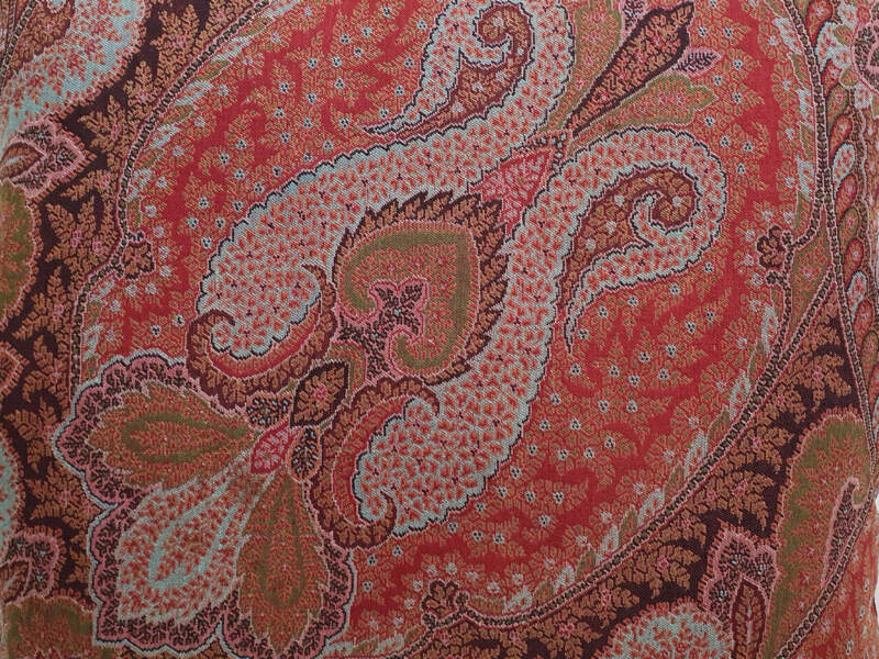 Victorian Paisley Wool Cushions