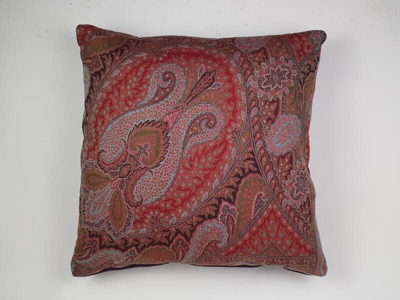 Victorian Paisley Wool Cushions