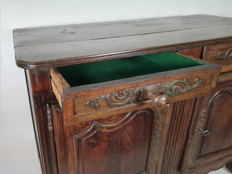 French 18th Century Oak Buffet