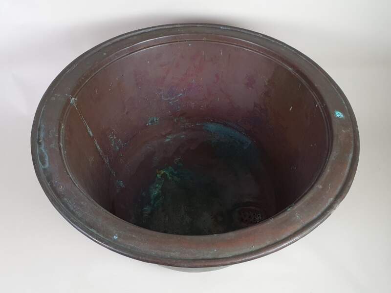 Large Dutch copper, ideal as a Log Basket